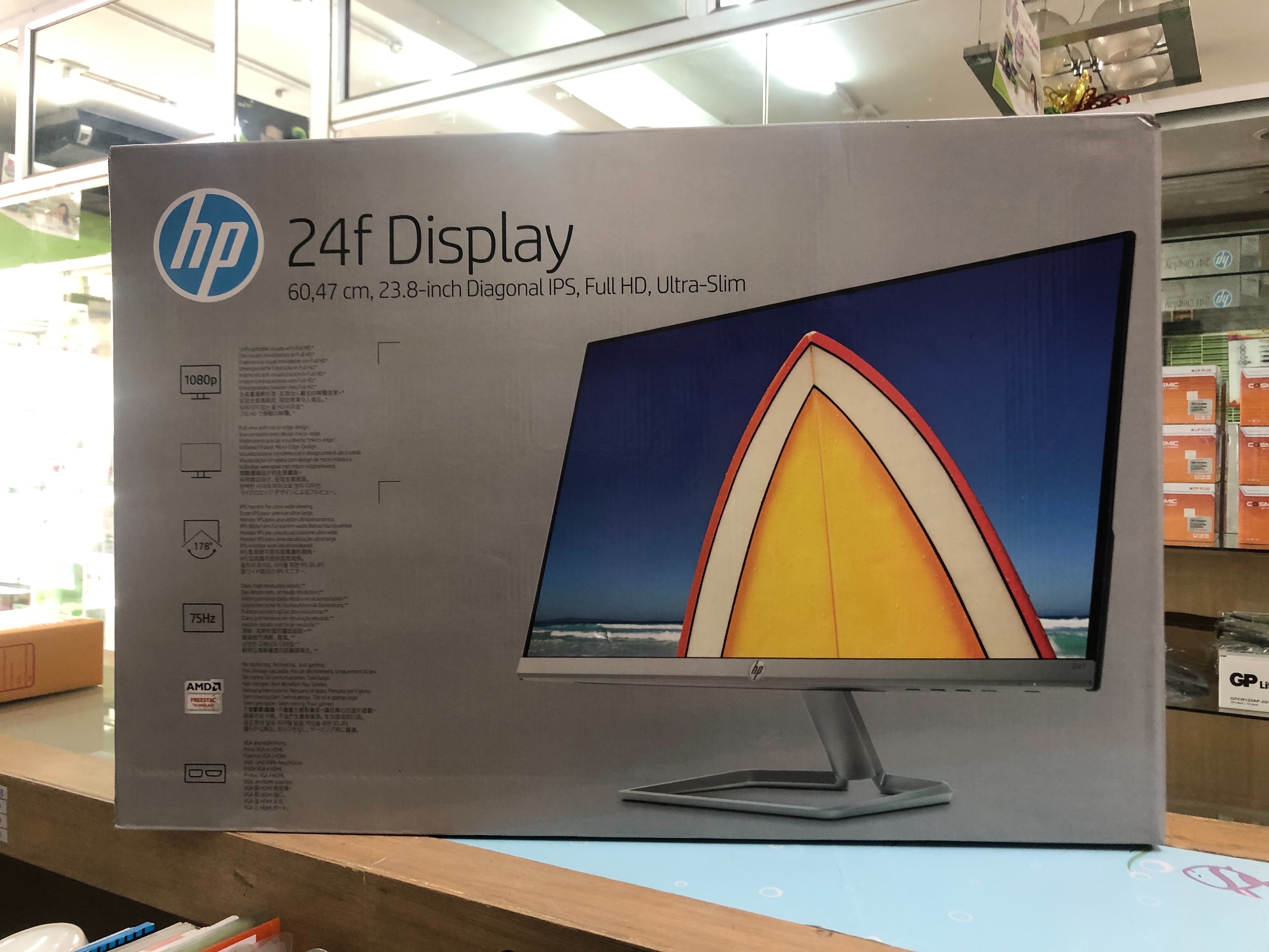 HP 24f 24-inch Monitor รับประกันศูนย์ไทย 3 ปี