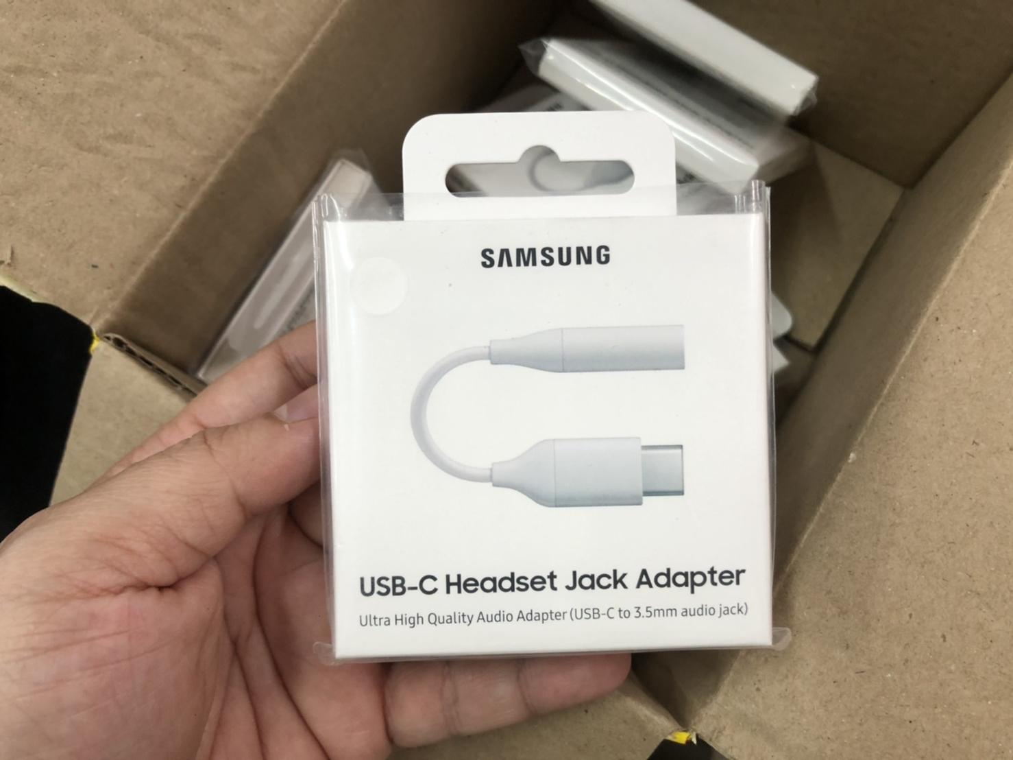 Samsung USB C to 3.5mm Headset Jack Adapter EE-UC10JUWEGWW (White) แท้ประกันศูนย์