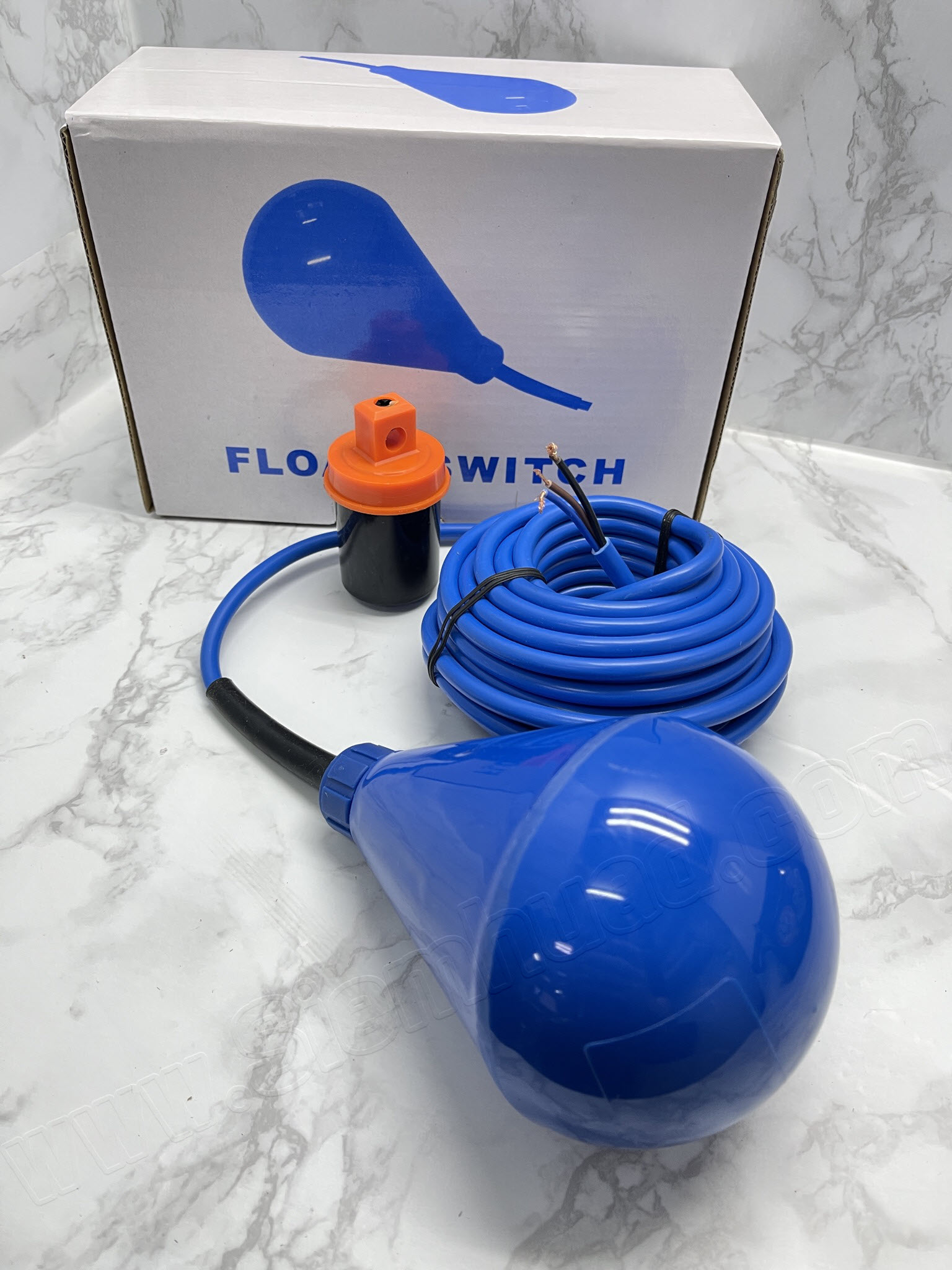 ลูกลอยไฟฟ้า water level controller float switch NO/NC ST-M15-5 ขนาด 5 เมตร, ST-M15-10 ขนาด10 เมตร, ST-M15-15 ขนาด15 เมตร,