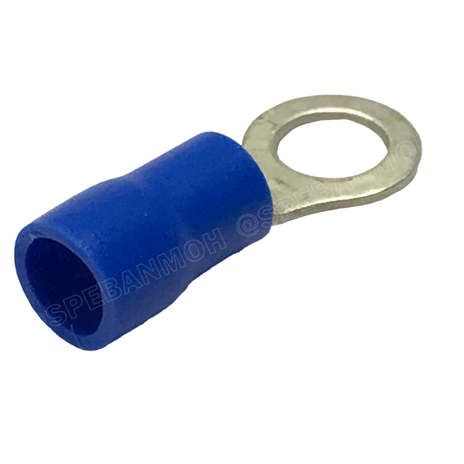 [ 100 ตัว/ถุง ] RV2-5 สำหรับสาย 1.5-2.5 sq.mm 16-14AWG หางปลากลม หางปลาหุ้มฉนวน เทอร์มินอล หางปลาย้ำสายไฟ หางปลา หางปลากลมหุ้ม หางปลาแฉก Terminal Crimping หางปลา กลมหุ้ม หางปลาต่อสาย ขั้วต่อสายไฟ หางปลาวง หางปลา RV Spade Terminal หางปลากลมหุ้มฉนวน