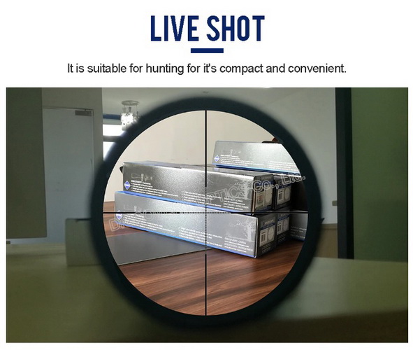 Discovery VT-1 0.8-5X24 หลอด 30 มม.MIL-DOT Reticle กล้องคุณภาพสูง ระยะ 100 M.