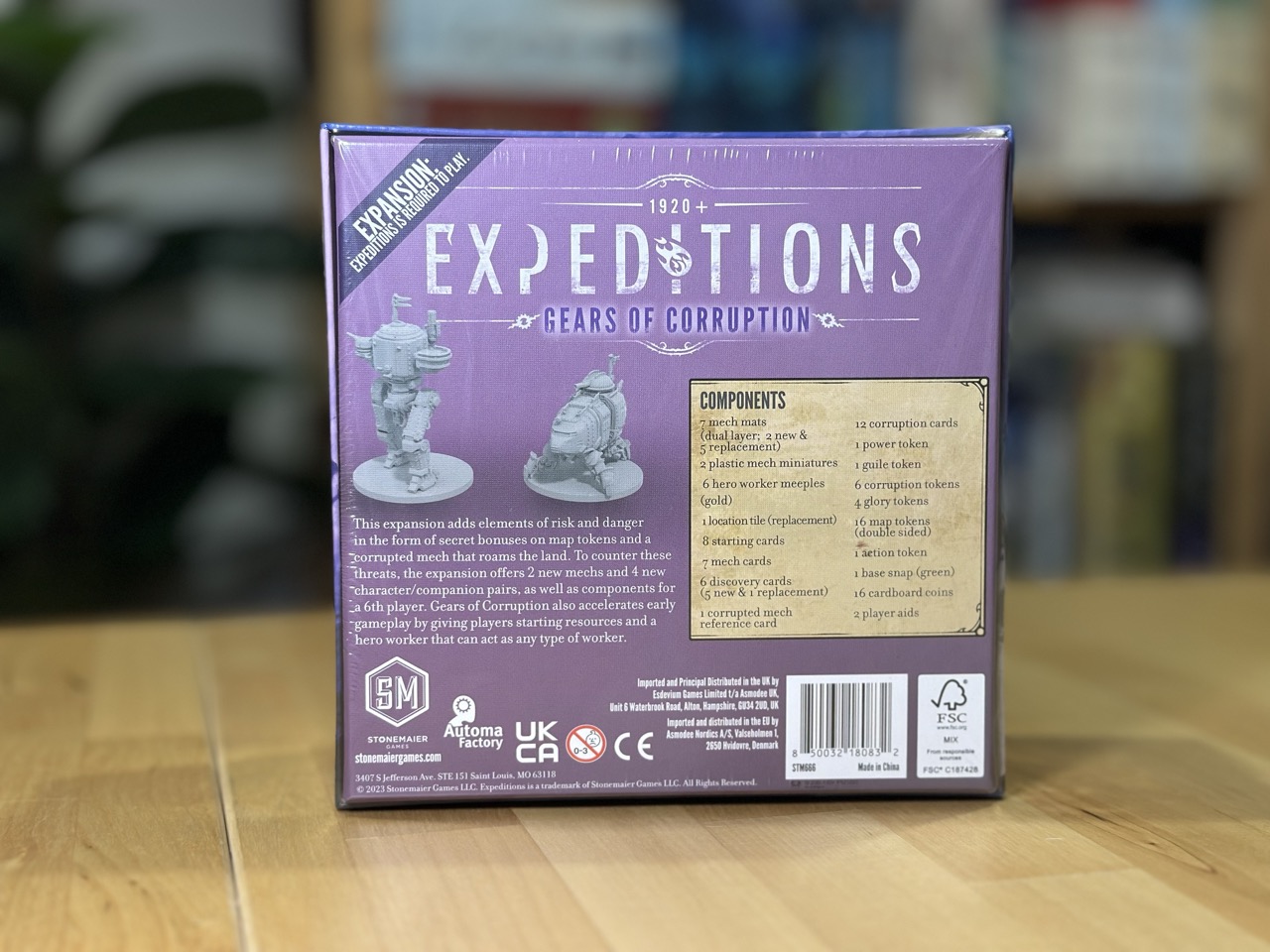 Expeditions: Gears Of Corruption ภาคเสริมบอร์ดเกม ของแท้