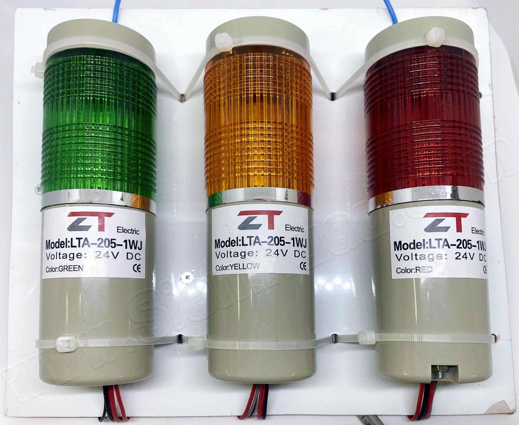 ทาวเวอร์ไลท์ (ไฟเสาตึก) แบบชนิดกลม TOWER LIGHT (ZT) LTA-205-1, LTA-205-2, LTA-205-3 (T-stady burn (ติดค้าง), W-Flash (กระพริบ), J-with buzzer (เสียง) )