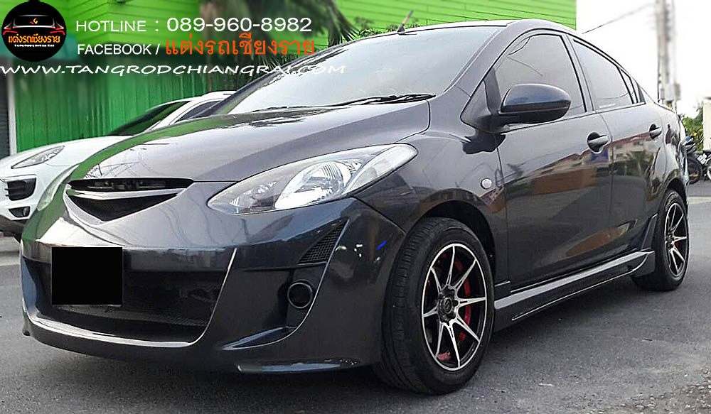 กันชนหน้า AUTO EXE MAZDA 2 5 ประตู 2010-2014
