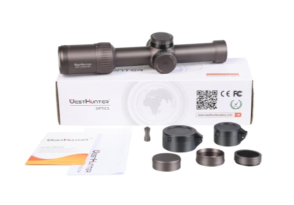 กล้อง WEST MODEL 2023 HD-S 1.2-6X24IR PRO scope สินค้าแท้ รับประกัน 1 ปี