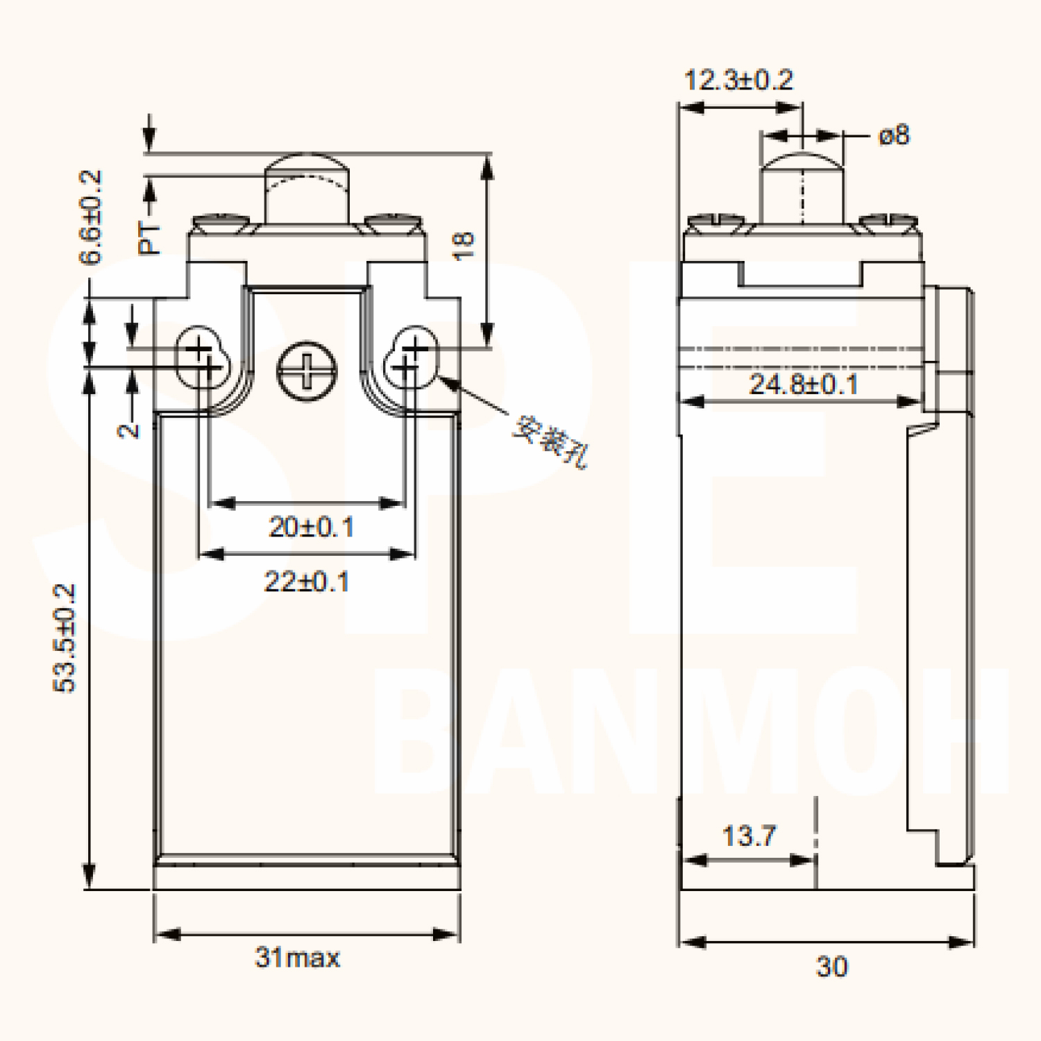 CLS-101 CNTD Limit Switch CLS 101 ลิมิทสวิทช์ Limitswitch Limit Switch CNTD ลิมิตสวิทย์ ก้านยาว ล้อสั้น ล้อยาว ล้องอ ล้อใหญ่ ก้านเข็ม ก้านสั้น ปุ่มกด ลิมิทสวิท CNTD COM NO NC กดติดปล่อยดับ Momentary On กดดับปล่อยติด Momentary Off กดติด ปล่อยดับ กดดับ ปล่อ
