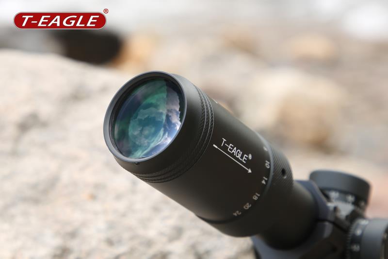 กล้อง กันน้ำ กันกระแทก T-EAGLE ER 6-24X50 FFP เส้นเล็งขยายตามซูม