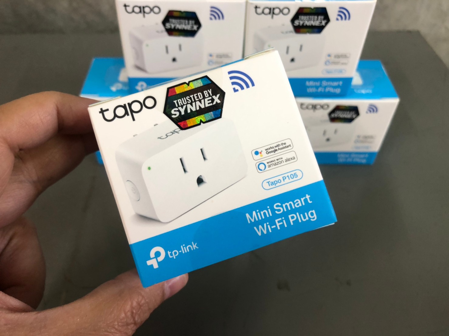 TP LINK Tapo P105 Mini Smart Wi-Fi Plug (สั่งการด้วยเสียงได้) รับประกันศูนย์ไทย 1 ปี