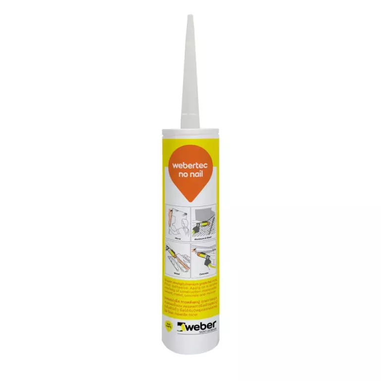 เวเบอร์เท็ค กาวพลังตะปู (ขนาด 280 ml. บรรจุ 12 หลอด/กล่อง) weber