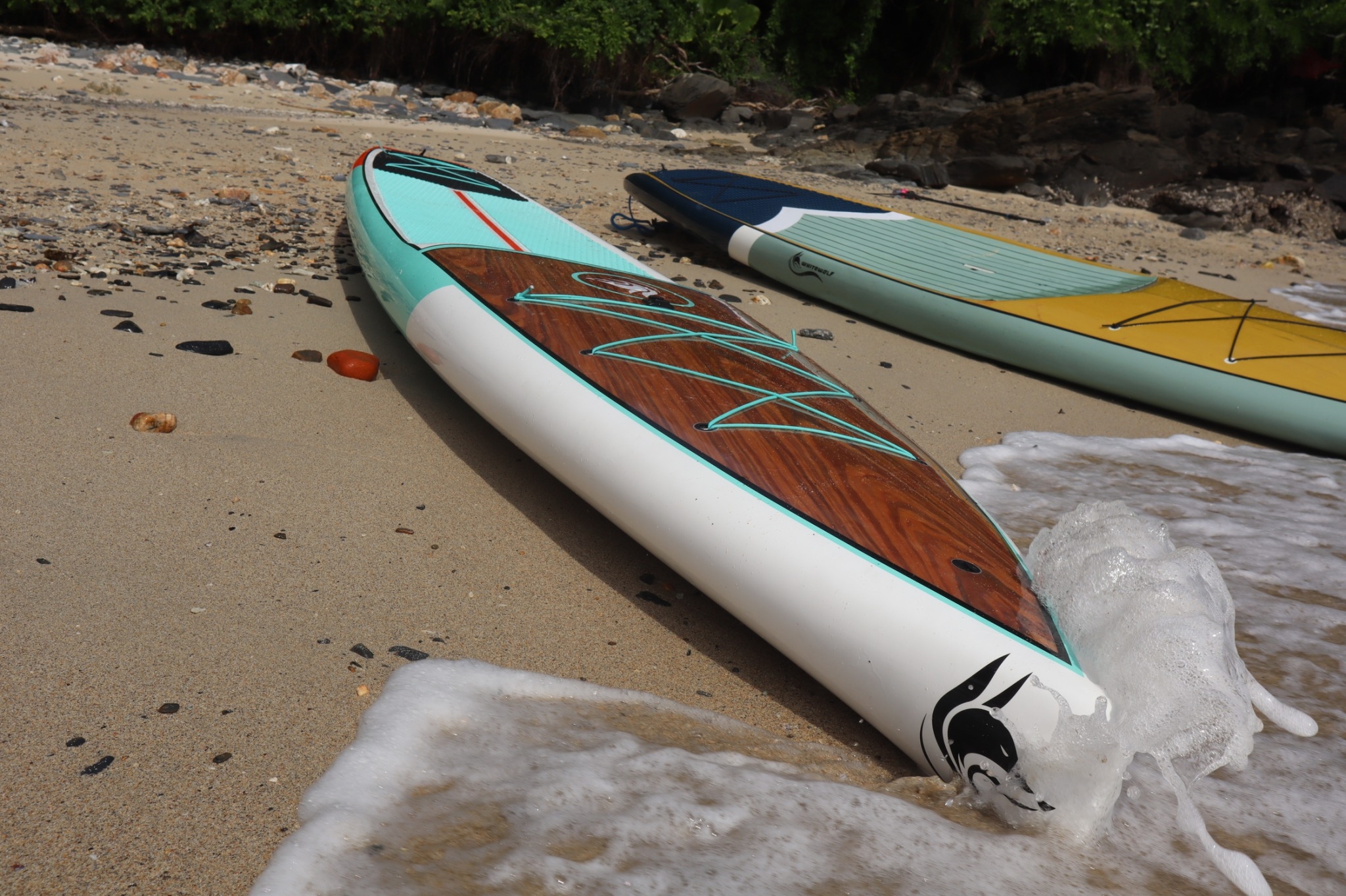 SUP แบบแข็งไฟเบอร์กล๊าส Touring 14" X 28"