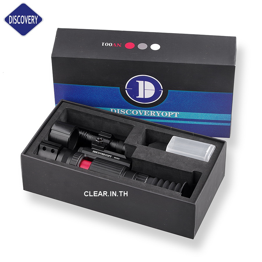กล้องอินฟาเรด สำหรับมองกลางคืน DISCOVERY Scope NV001 1080p HD Night Vision Digital thermal imagining