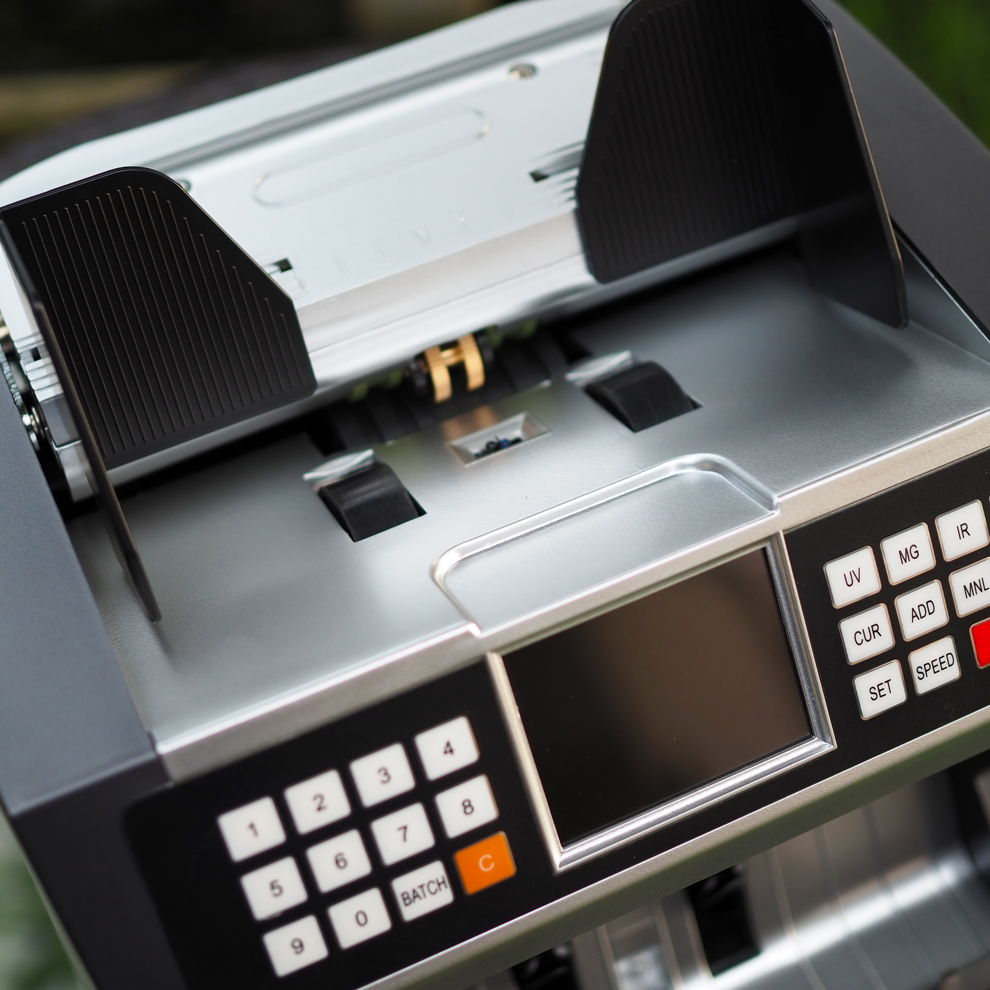 เครื่องนับธนบัตร เครื่องนับเงิน เครื่องนับแบงค์ ตรวจธนบัตรปลอม PHET WT-170T รับประกัน 1 ปี มีใบกำกับภาษี