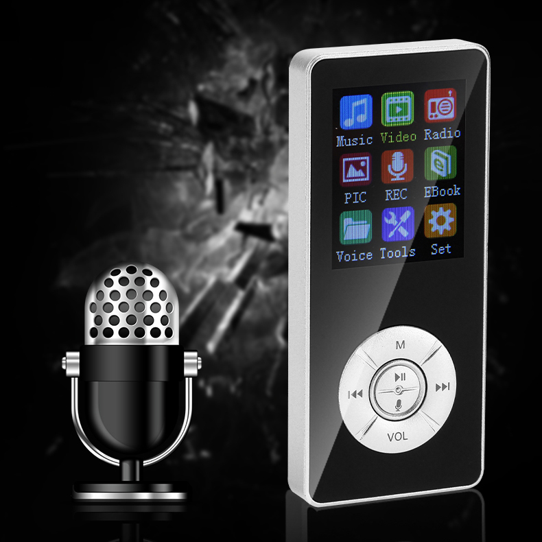 เครื่องเล่น MP4 player รุ่น Bluetooth แถมฟรี!! เมมโมรี่ 2GB+หูฟัง+สายชาร์จโหลดเพลง ครบเซ็ต