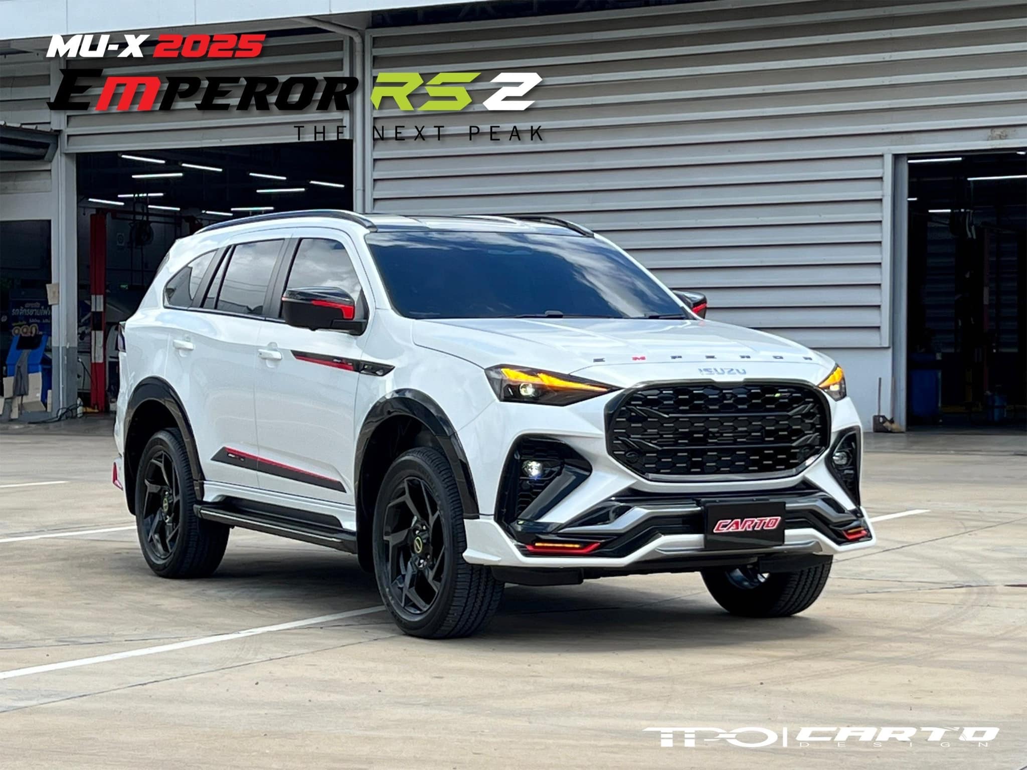 ชุดแต่งสเกิร์ตรอบคัน EMPERROR RS II ( RS ) MU-X 2025