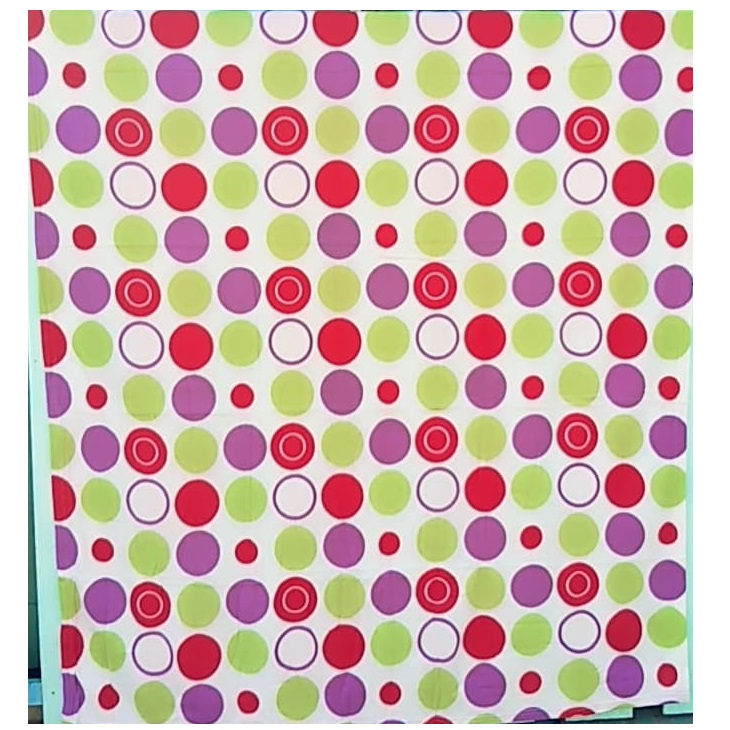 ผ้าห่มกันหนาว ผ้าห่มของขวัญ ผ้าห่มสำลีราคาถูก ผ้าห่มกันหนาว เนื้อนุ่มพิเศษ ลายวงกลมม่วง