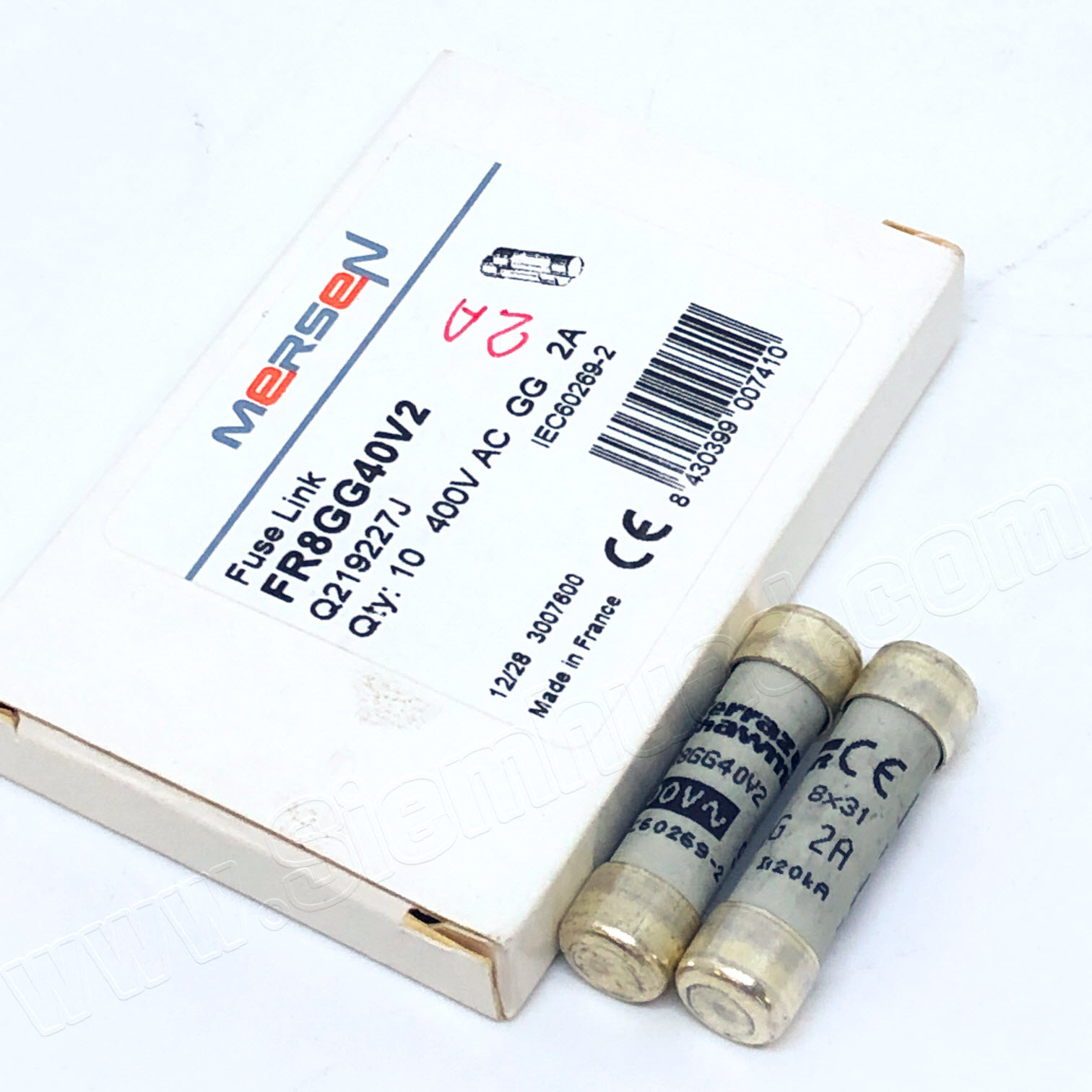 ฟิวส์กระบอก General Purpose Fuses IEC (400V to 690V, 700V, ขนาด 8x32, 10x38, 14x51, 22x58) (Ferraz Shawmut, MERSEN) CLASS : gL , gG , aM , gR