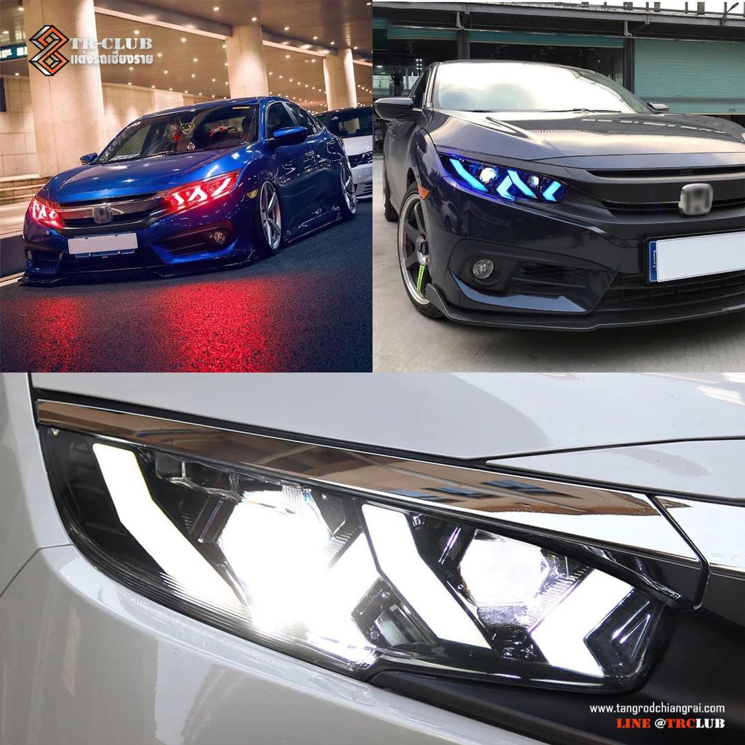 ไฟหน้า HURACAN CIVIC FC