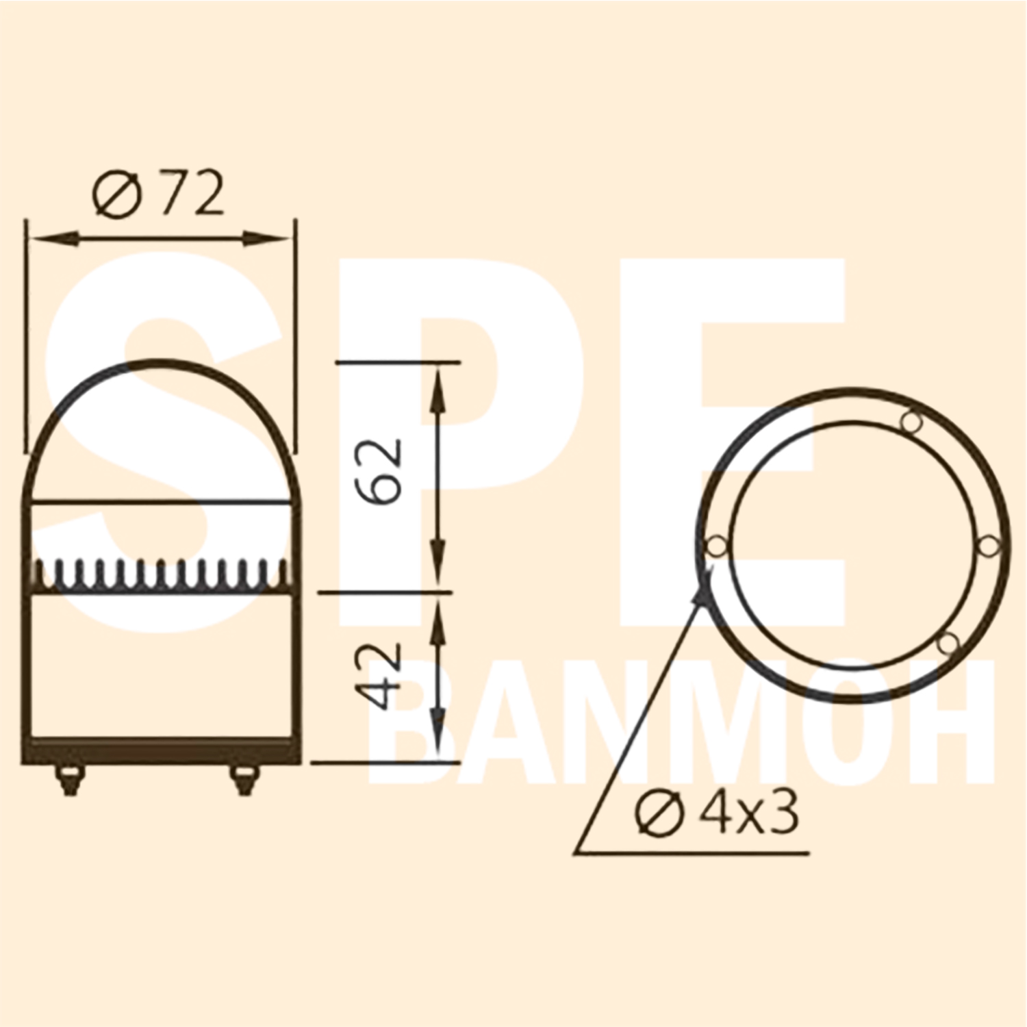 LTE-2071J Warning Light LED ไฟสัญญาณเตือน หลอดไฟหมุนเตือน หลอดไฟกระพริบเตือน หลอดไฟเตือน แบบมีเสียง With Buzzer ไฟโชว์ ไฟหมุนไฟกระพริบ ปรับได้ 3สเต็ป ขนาด2.5นิ้ว แบบไม่มีเสียง Rotary Warning Light Alarm ปรับได้ 3 แบบ ติดค้าง กระพริบ หมุน Maintain Flasing