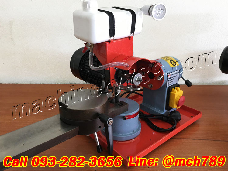 เครื่องลับใบเลื่อยวงเดือน รุ่น870 พร้อมมอเตอร์550W/220V เครื่องลับใบเลื่อย เครื่องลับคมใบเลื่อย เครื่องลับคมใบเลื่อยวงเดือน Circular Saw Blade Sharpening Machine / Blade Grinder for Circular Saw Blades