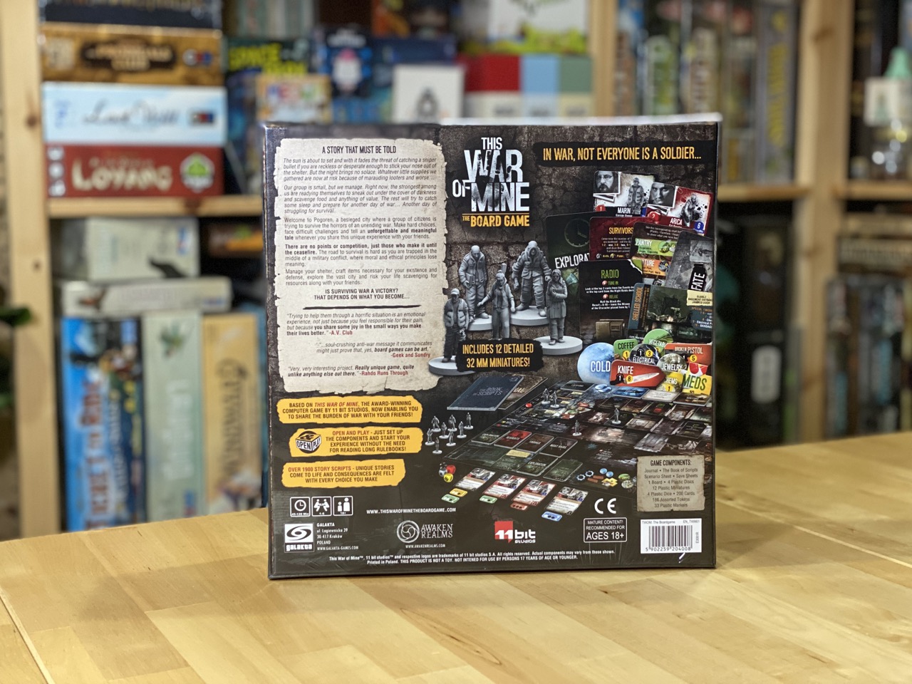 This War of Mine: The Board Game บอร์ดเกมของแท้