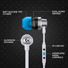 LOGITECH G333 (มี 2 สี) เชื่อมต่อด้วยแจ็ค 3.5 mm แถม Adapter USB-C รับประกัน 2 ปี