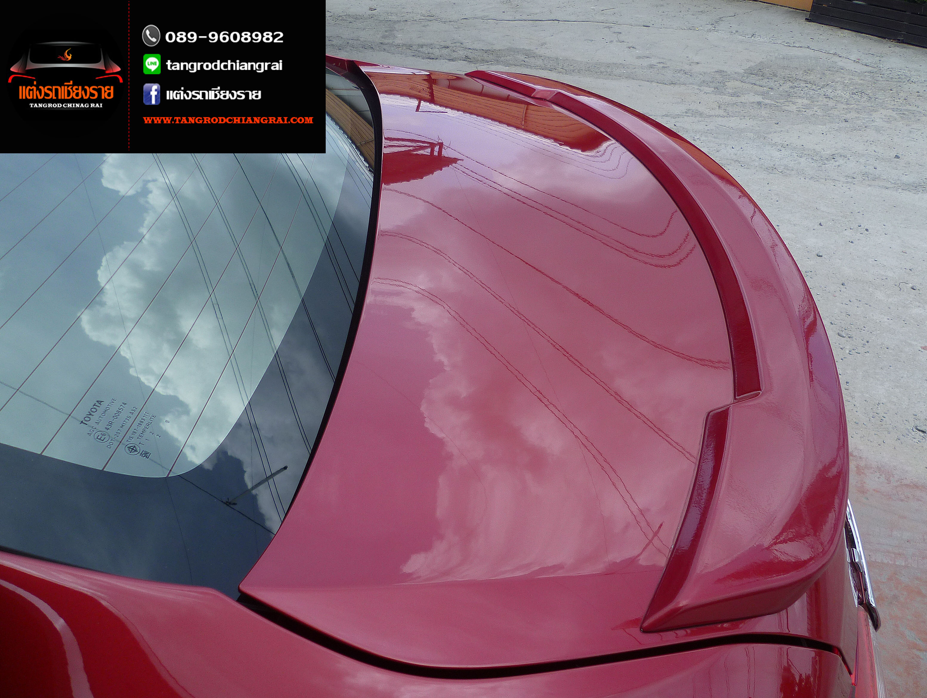 สปอยเลอร์ Ducktail v.1 Vios 2013