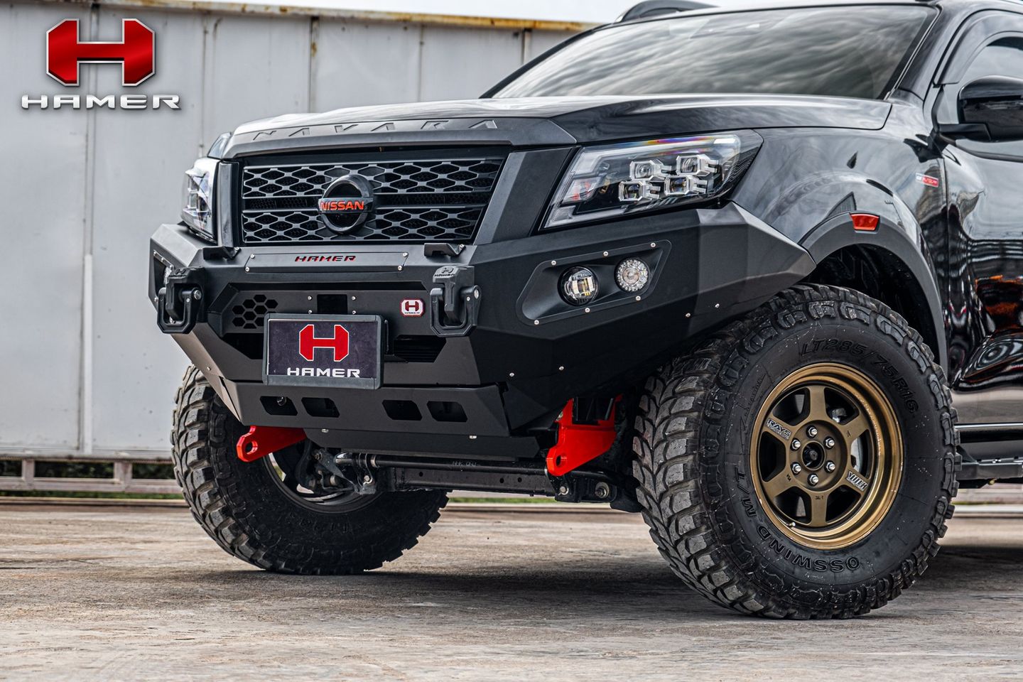 กันชนหน้า HAMER รุ่น KING SERIES BULLBAR NAVARA 2021