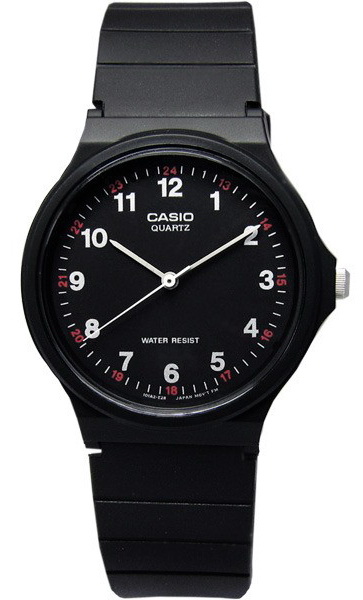 CASIO NORMAL รุ่น MQ-24-1BLDF สีดำ จอดำ สินค้าของเเท้