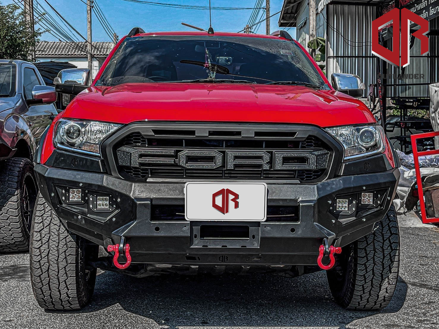 กันชนหน้า OUTLANDER รุ่น MATRIX Ford Ranger 2015-2021