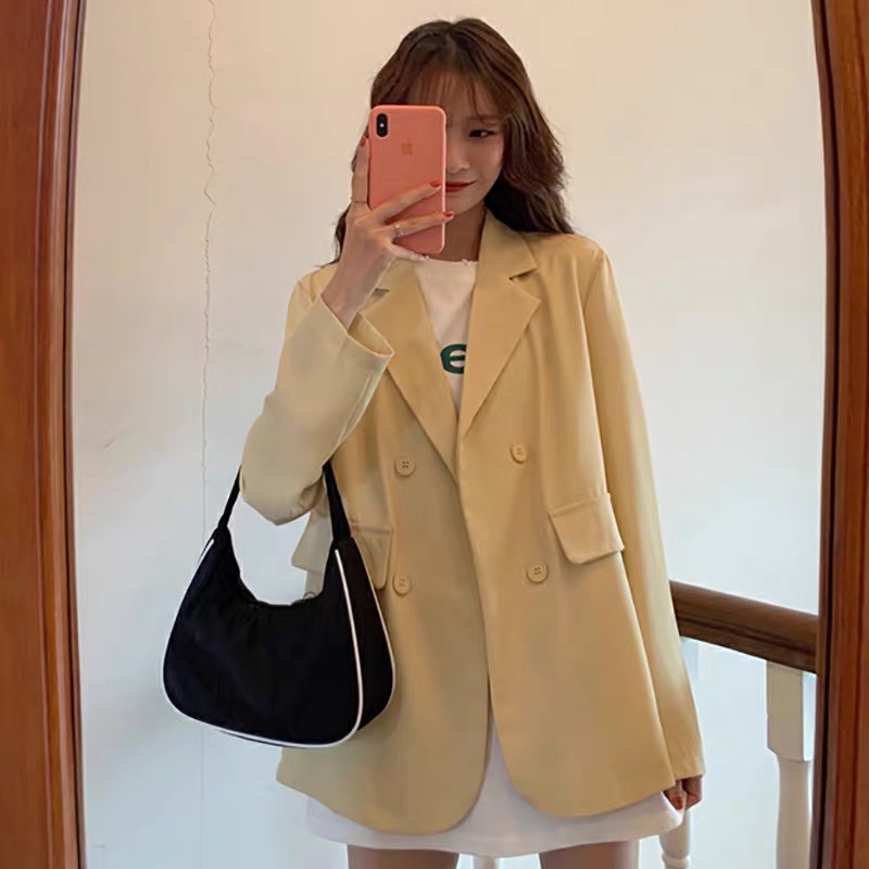 Basic blazer เสื้อคลุมเบลเซอร์ทรงสูท