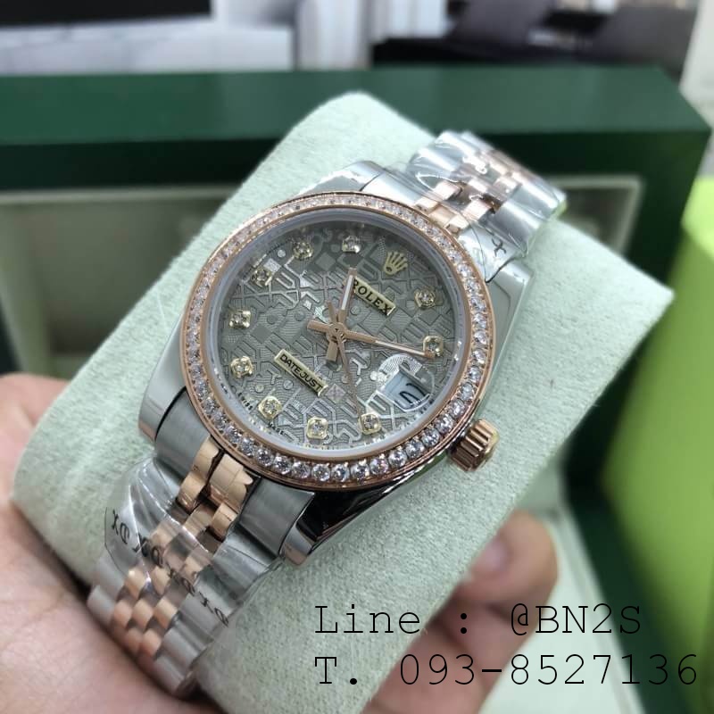 ROLEX DATEJUST Watch Grade​ : Hiend Size 31มม. #bn2sROLEX กล่องหนัง พร้อม​อุปกรณ์​ครบชุด