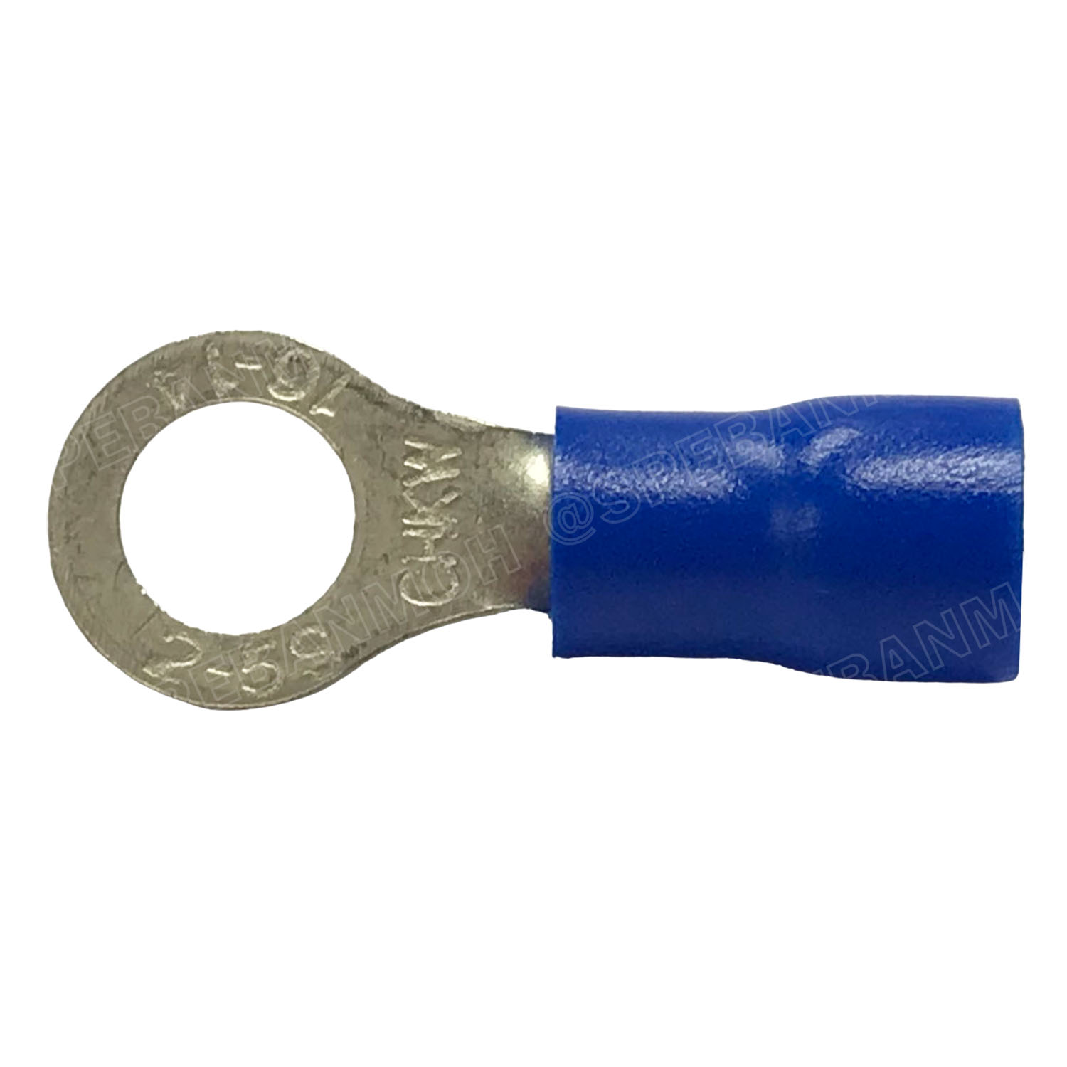 [ 100 ตัว/ถุง ] RV2-5 สำหรับสาย 1.5-2.5 sq.mm 16-14AWG หางปลากลม หางปลาหุ้มฉนวน เทอร์มินอล หางปลาย้ำสายไฟ หางปลา หางปลากลมหุ้ม หางปลาแฉก Terminal Crimping หางปลา กลมหุ้ม หางปลาต่อสาย ขั้วต่อสายไฟ หางปลาวง หางปลา RV Spade Terminal หางปลากลมหุ้มฉนวน