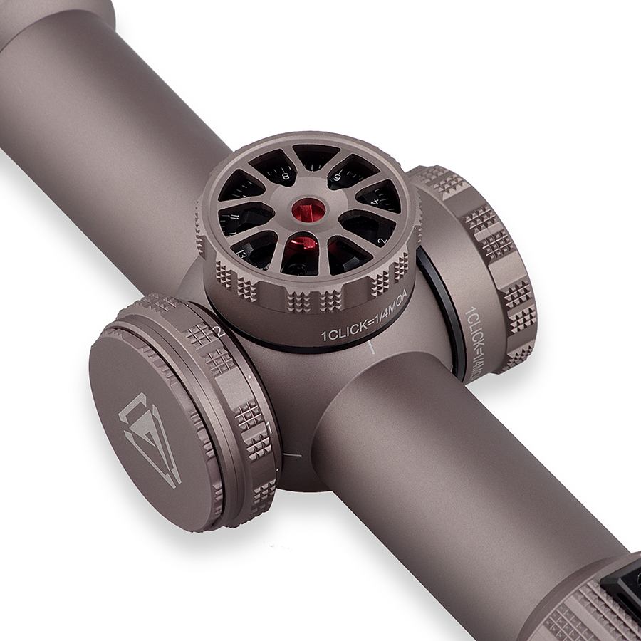 กล้องกันน้ำ กันกระแทก AIREUS HD 1-6X24 IR FFP เส้นเล็งขยายตามซูม มีไฟเส้นเล็ง