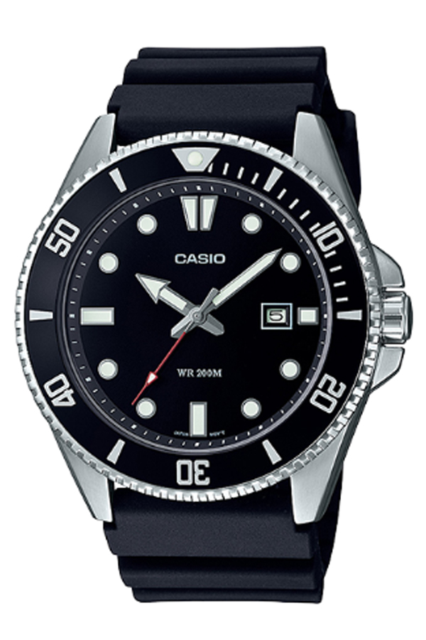 CASIO รุ่น MDV-107-1A1VDF สีดำ สินค้าของเเท้ รับประกันศูนย์ CMG