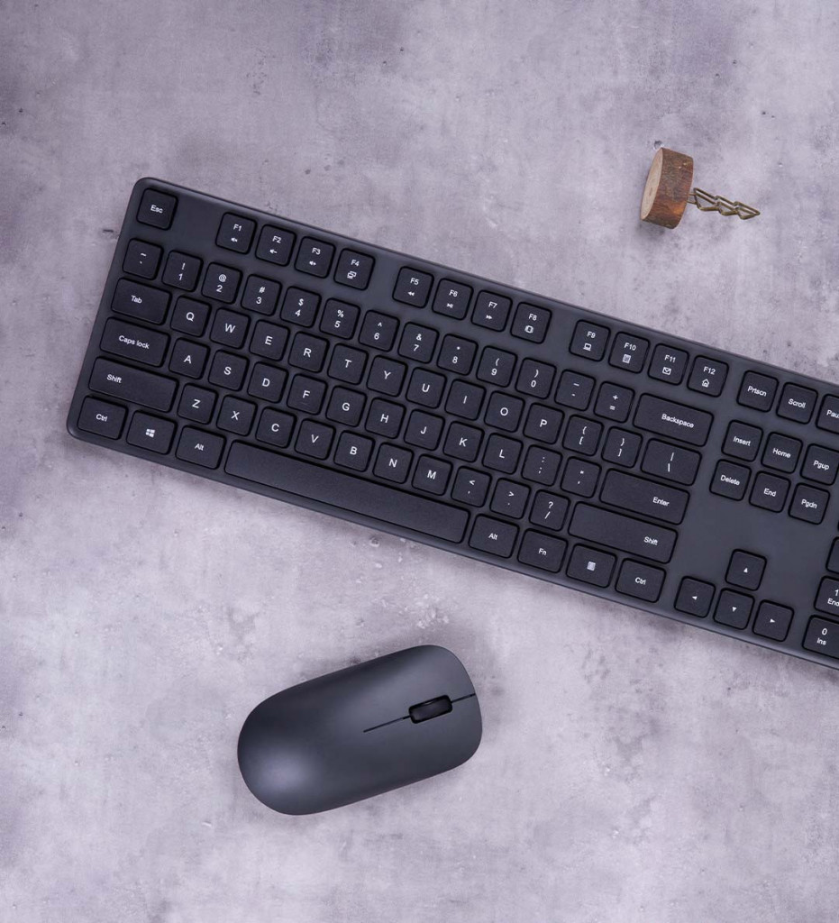 Xiaomi Wireless M&K Combo ชุดเมาส์และคีย์บอร์ดไร้สาย Full Size 104 แป้นพิมพ์ สินค้ารับประกัน 1 ปี