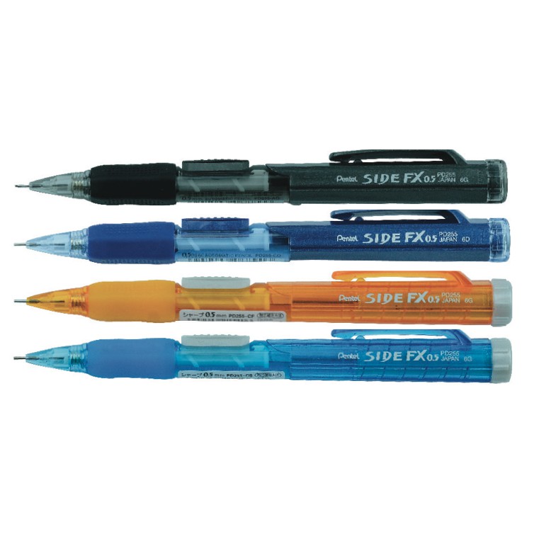 ดินสอกด Pentel กดข้าง รุ่น PD255 หัว 0.5 มม.