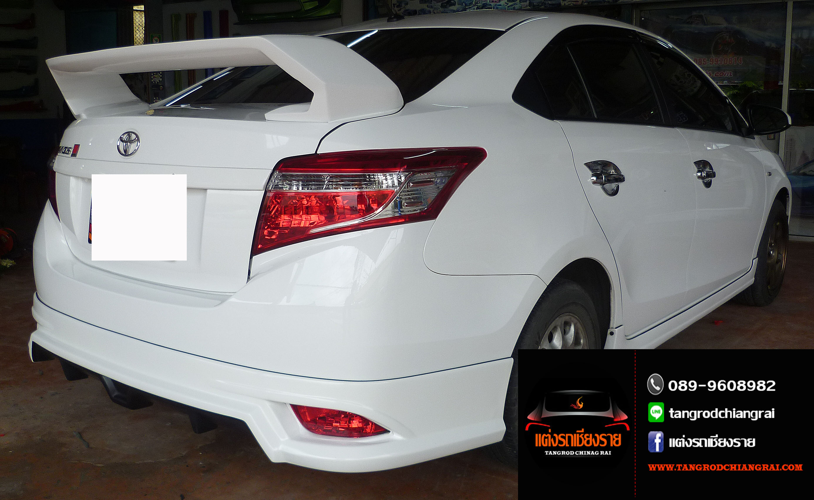 สปอยเลอร์ TRD Vios 2013