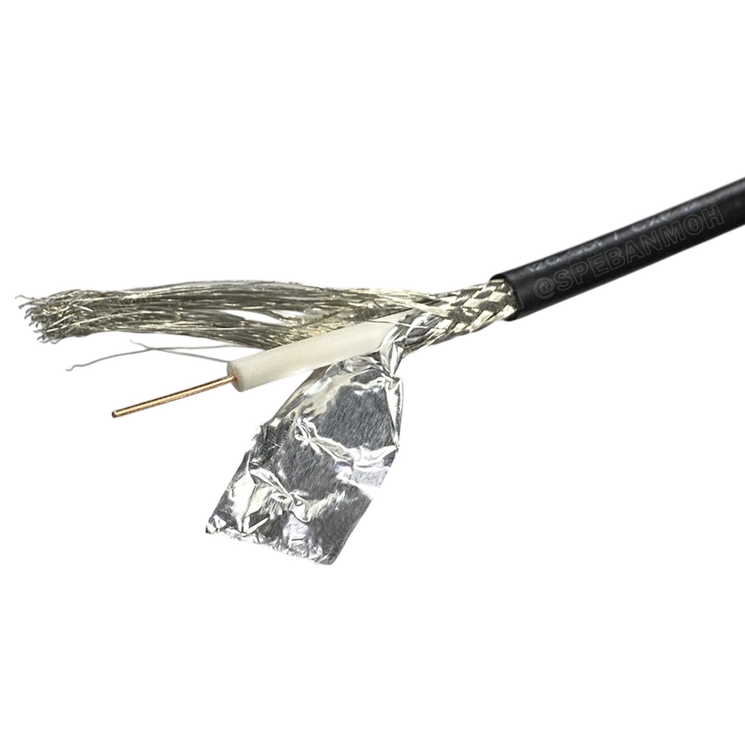 [ 100 เมตร ] L-2.5CHD Video Coaxial Cable สายโคแอกเชียล Coaxial Cable By CANARE MADE IN JAPAN สายสัญญาณ 75 Ohm Super Loww Loss HD-SDI Coaxial Cable HDTV / SDI CABLE สายสัญญาณวิดีโอ สายวิดีโอ SDI