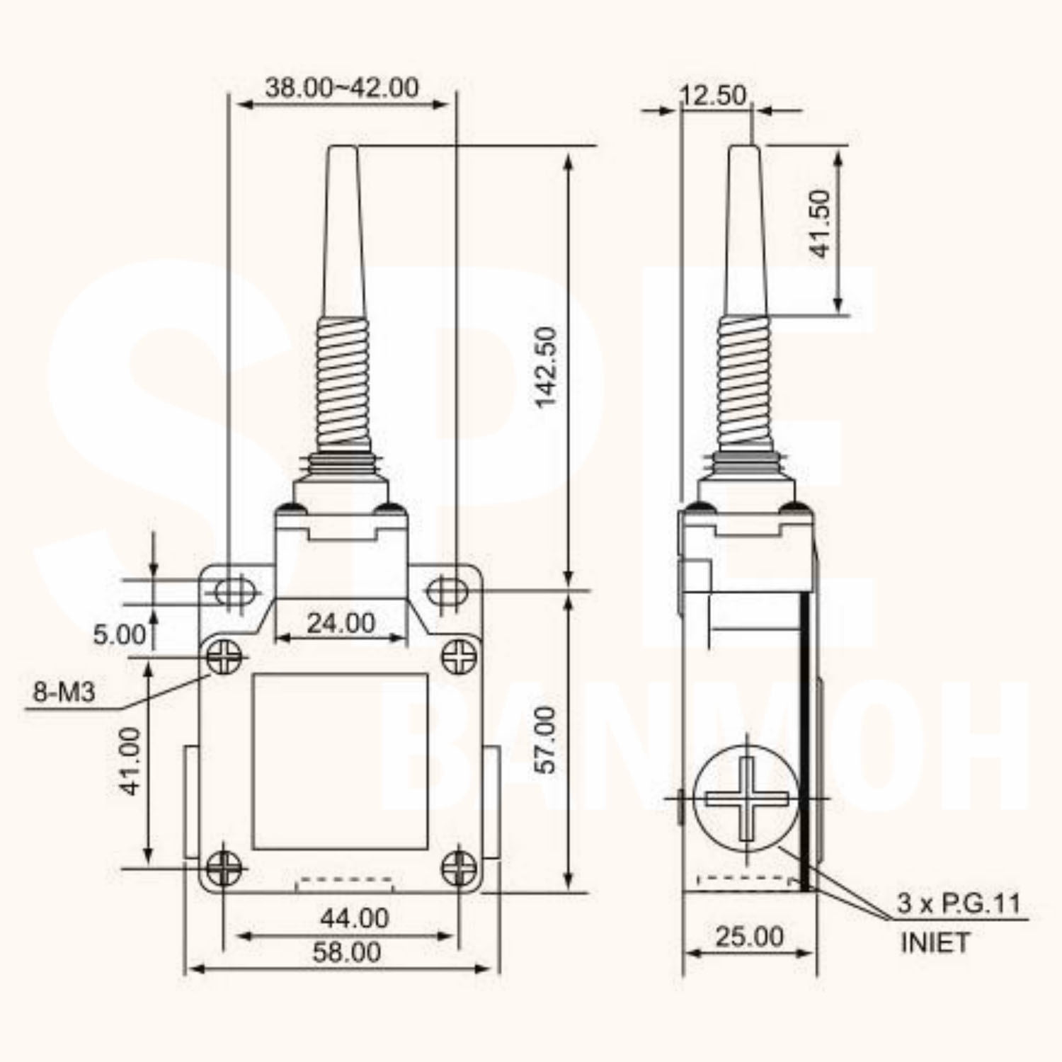 CSA-071 ลิมิทสวิทช์ Limitswitch Limit Switch CSA 071 CNTD ลิมิตสวิทย์ ก้านยาว ล้อสั้น ล้อยาว ล้องอ ล้อใหญ่ ก้านเข็ม ก้านสั้น ปุ่มกด ลิมิทสวิท CNTD COM NO NC กดติดปล่อยดับ Momentary On กดดับปล่อยติด Momentary Off กดติด ปล่อยดับ กดดับ ปล่อยติด Normally Open