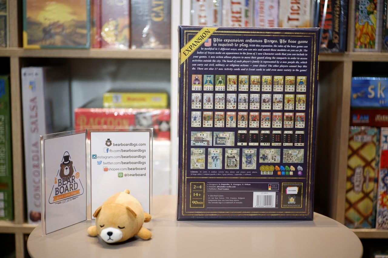 The Ladies of Troyes ภาคเสริมบอร์ดเกม ของแท้