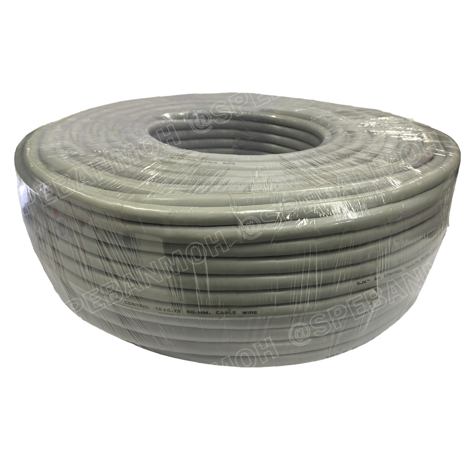 [ 100 เมตร ] SJK 12C x 0.75 Sq.mm. สายมัลติคอร์ 12 คอร์ Multicore Cable สาย AV Control Cable SJK สาย คอนโทรล 0.75 sq.mm. Multi Core Cable 0.75mm² Control Signal Power Control Cable Control Wire สายคอนโทรล สายมัลติคอ สายสัญญาณ สายคอนโทรล เบอร์ 0.75 มม²