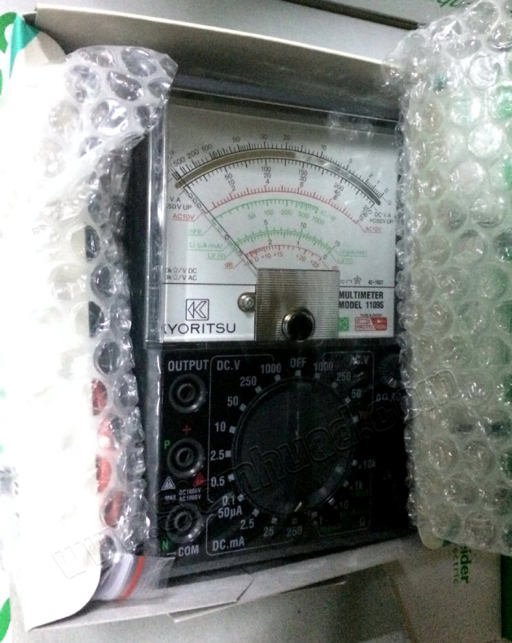 มิเตอร์วัดไฟ ดิจิตอลมิเตอร์วัดไฟ Analog Multitester (KYORITSU) Model : KEW 1109S