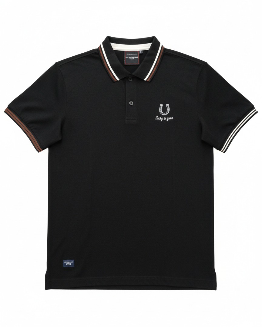 เสื้อโปโล PURE COLLAR NR68121 ผ้า Premium Micro Pique ใส่สบาย ไม่ร้อน 2XL 3XL 4XL