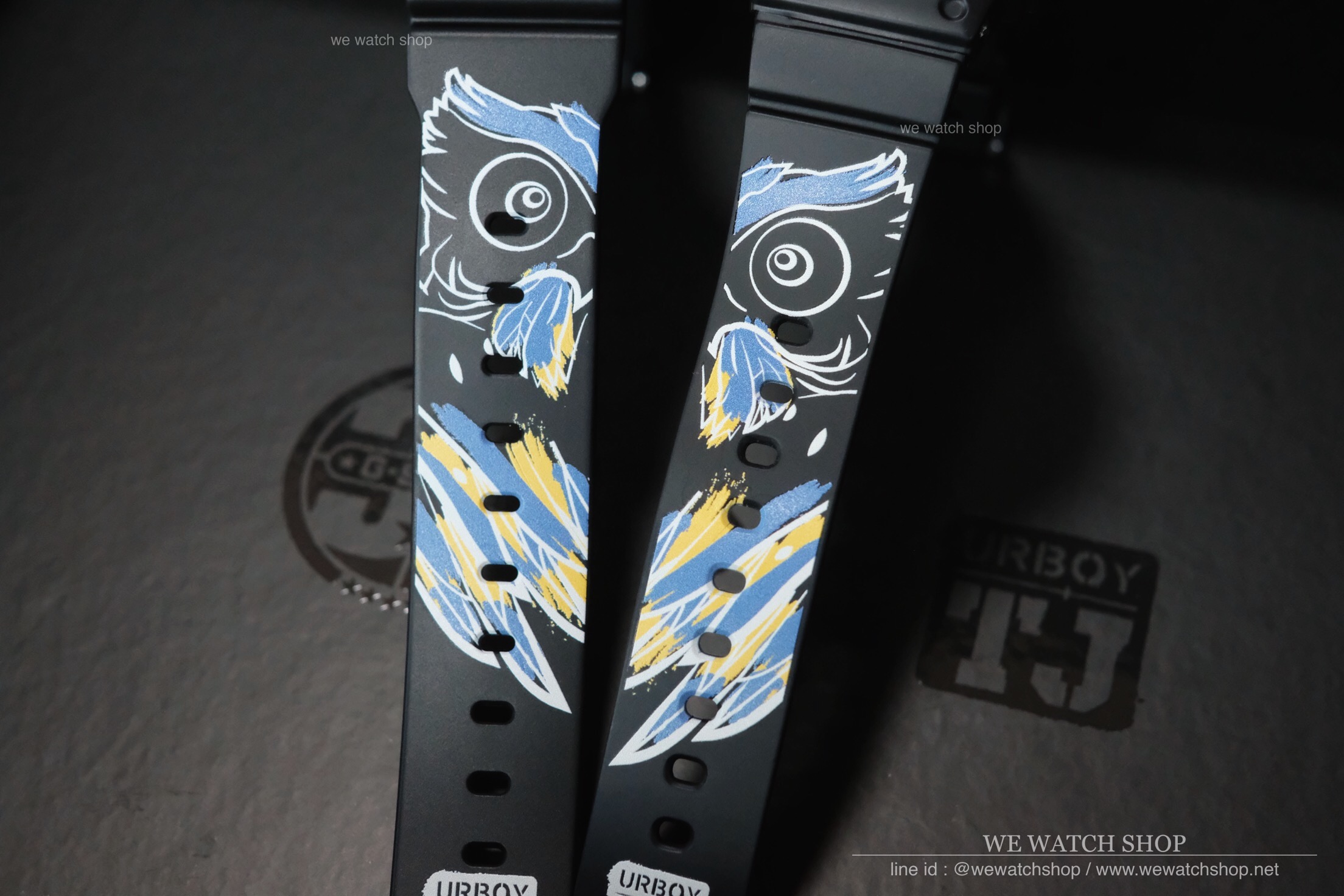 CASIO G-SHOCK x Urboy TJ DW-5600E-1VDF สีดำ Limited edition สินค้าใหม่ ของแท้ รับประกันศูนย์ CMG