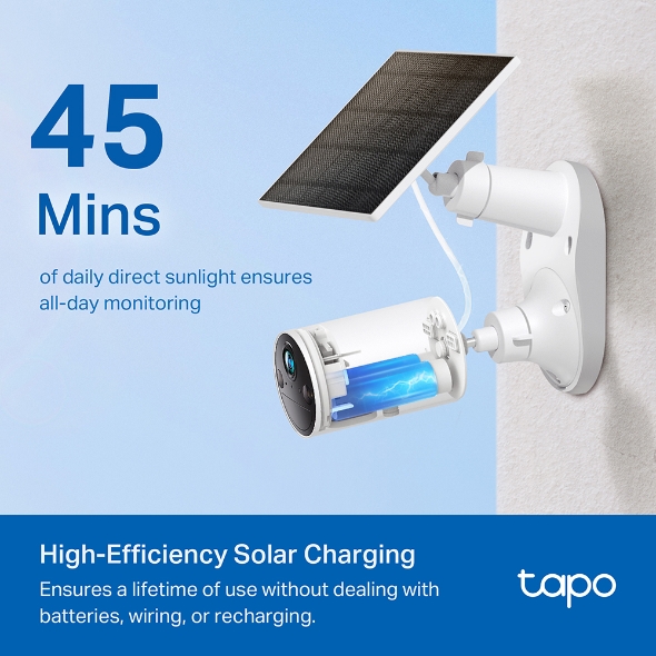 แผงโซล่าร์เซลล์ TP-Link Tapo A201 Solar Panel