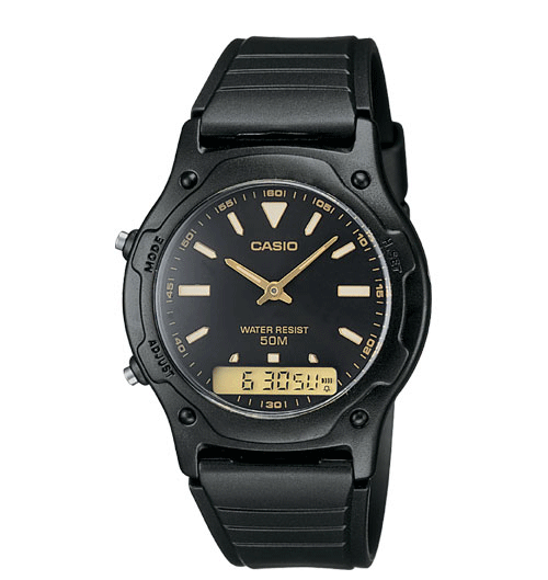 CASIO Standard รุ่น AW-49HE-1AVDF สีดำ สินค้าของเเท้ รับประกัน 1 ปี