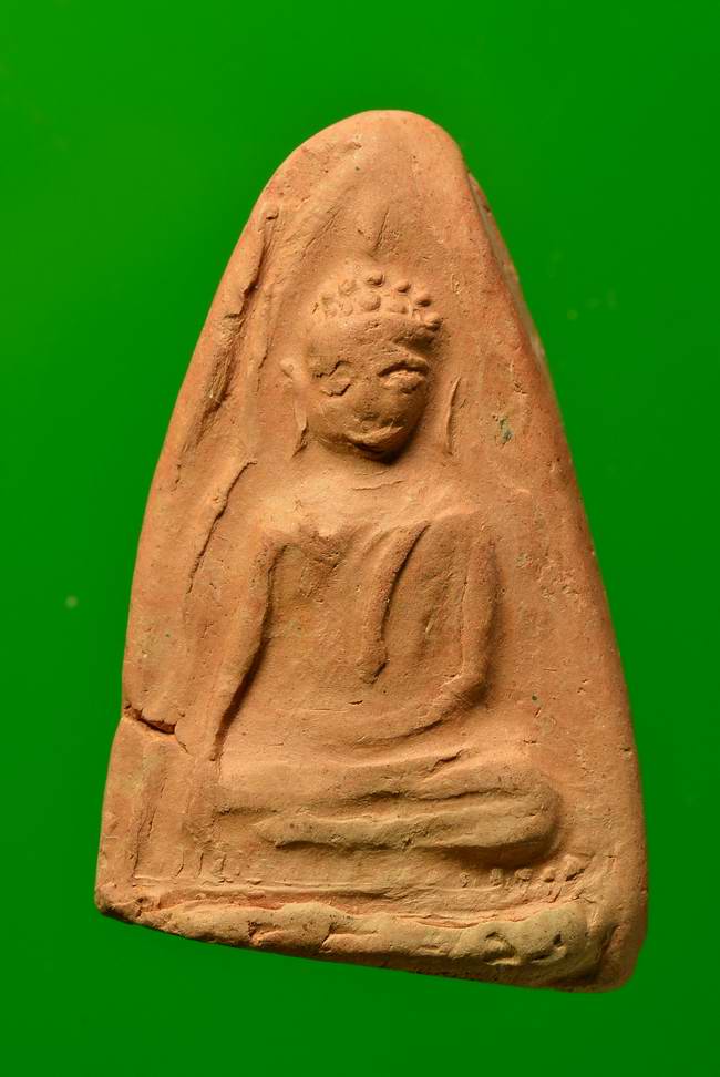 พระท่ามะปราง หลวงพ่อทวี วัดโรงช้าง ปี2499 เนื้อดิน พิจิตร