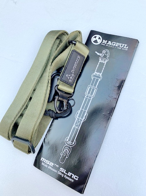 สายสะพาย สีเขียวทหาร magpu ms3 สายไนร่อนแท้แข็งแรงปรับระดับได้ MS2 SLING MULTI MISSION SLING SYSTEM