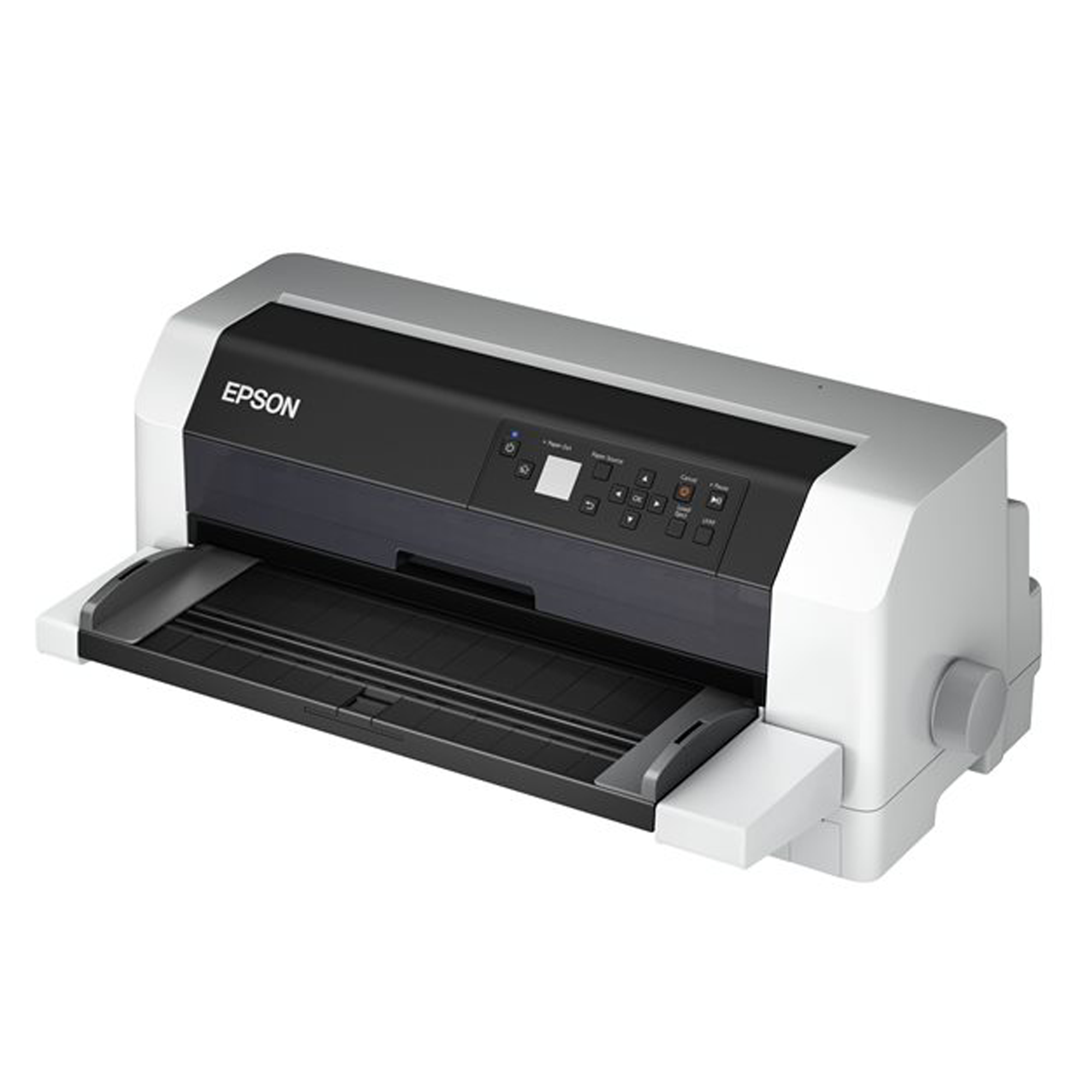 EPSON DLQ-3500IIN เครื่องพิมพ์กระดาษต่อเนื่อง เครื่องพิมพ์ใบเสร็จ พิมพ์ใบกำกับภาษี แนวระนาบ Flatbed (รุ่นมี LAN Port)