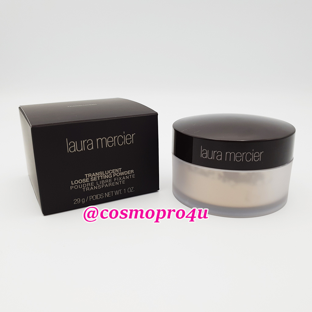 แป้งฝุ่น Laura (ขนาดปกติ 29g) Laura Translucent Loose Setting Powder มีกล่อง ฉลากไทย แป้งฝุ่น ลอร่า สำหรับทุกสีผิว คุมมัน หน้าสว่าง